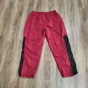 Athletech womens Vintage nylon pants size XL track suit Lined Gorpcore Y2k